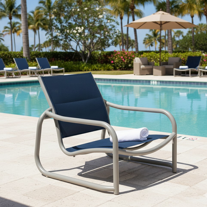 La Scala Padded Sling Sand Chair