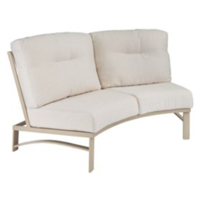 Kenzo Armless Crescent Love Seat