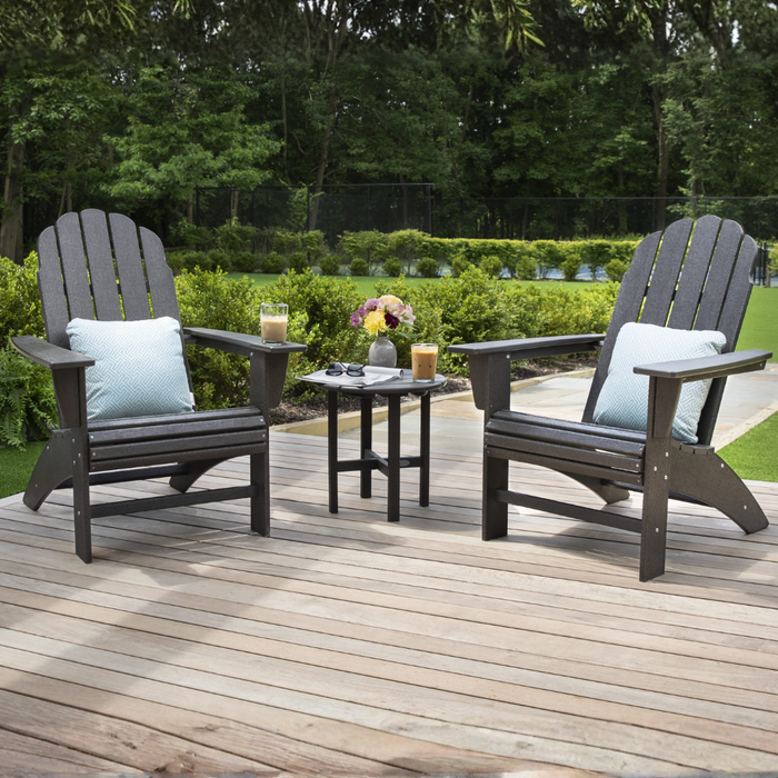 Country Living Curveback Adirondack Chair 3-Piece Set