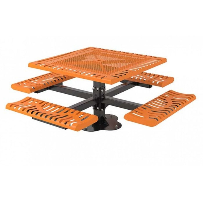 Classic Square Pedestal Table