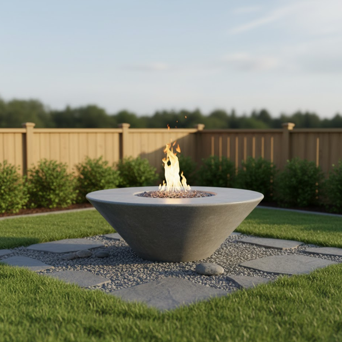 Oblique Round Fire Table