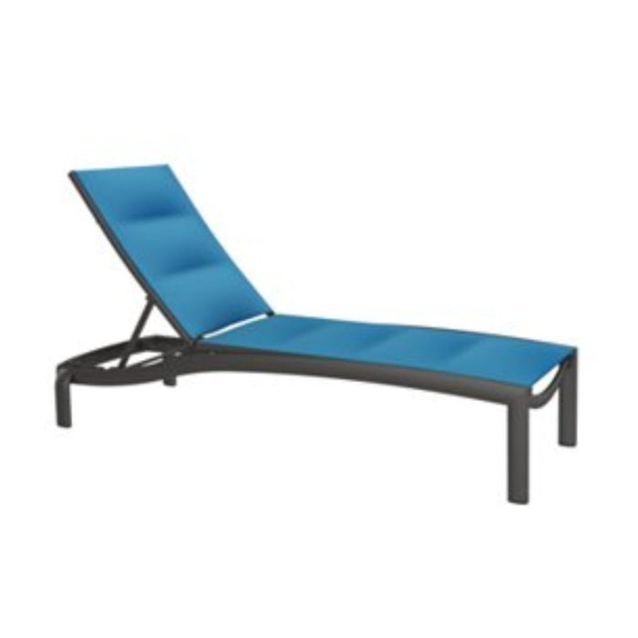 KOR Padded Sling Armless Chaise Lounge