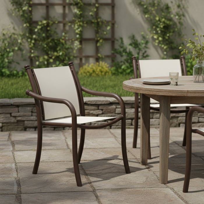 La Scala Relaxed Sling Dining Chair