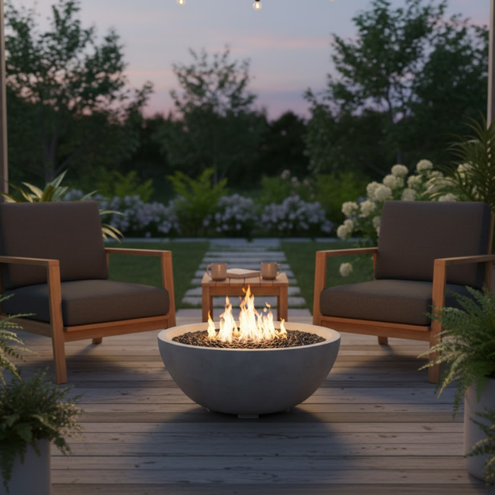 41" Concrete Fire Bowl