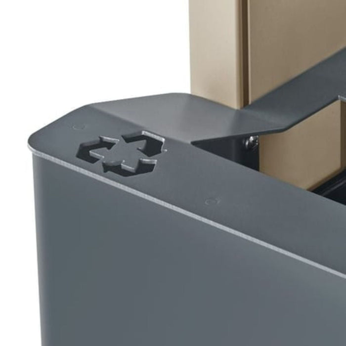 Airi Standard 45-Gal. Dual Trash/Recycler with Side Door