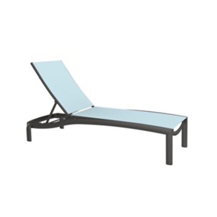 KOR Relaxed Sling Armless Chaise Lounge