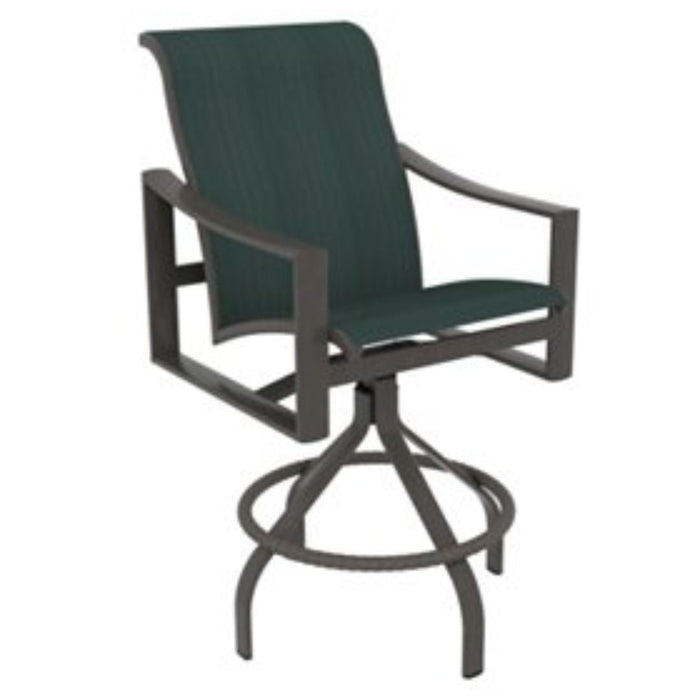 Kenzo Sling Swivel Bar Stool