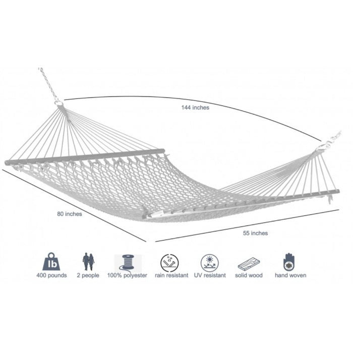 Caribbean Hammocks Classic Rope