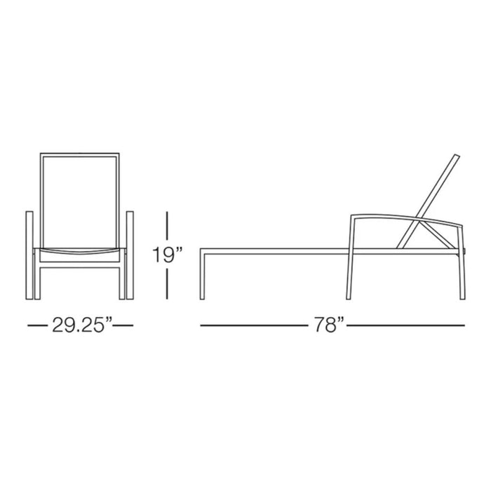 Saint Lucia Chaise Lounge Chair