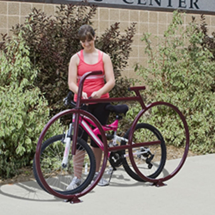 Steel Wheels Bike Rack - BR30 and BR31 Series