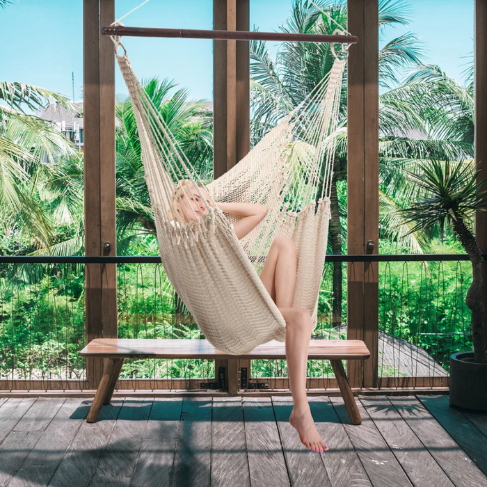 Jumbo Carribean Hammocks with 55" Spreader Bars