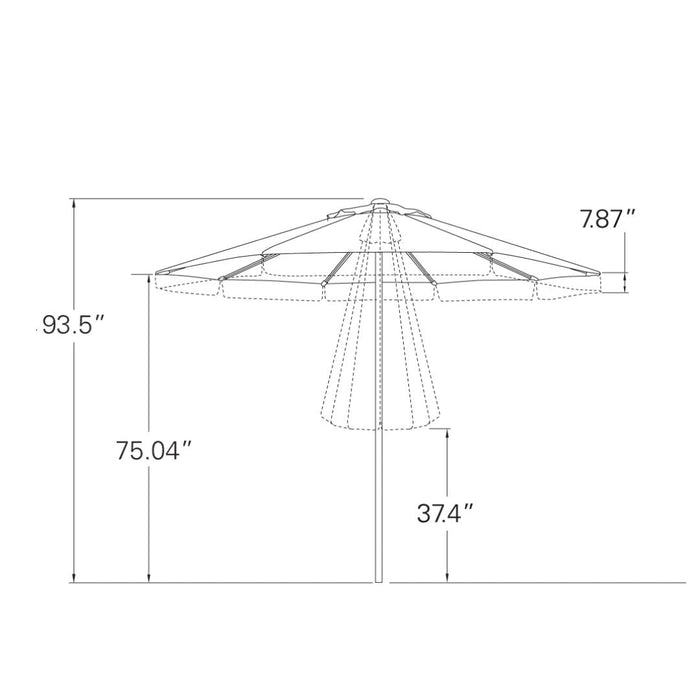 Commercial Octagon Series 9'