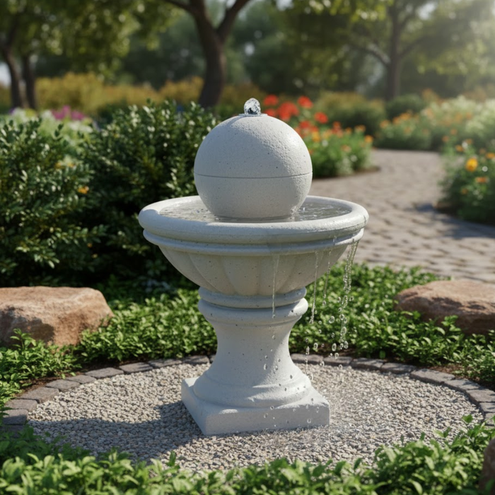 Tuscany Series Fountain with Sphere