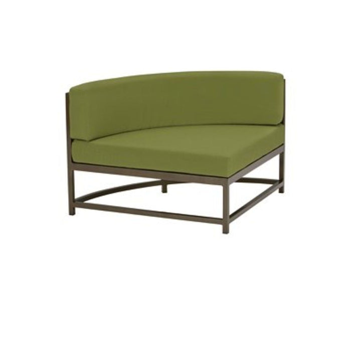 Cabana Club Cushion Curved Corner Module (15" Seat Height)