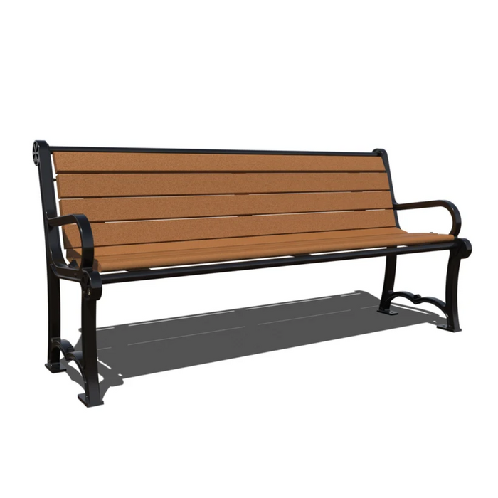 Cascades Bench with Back
