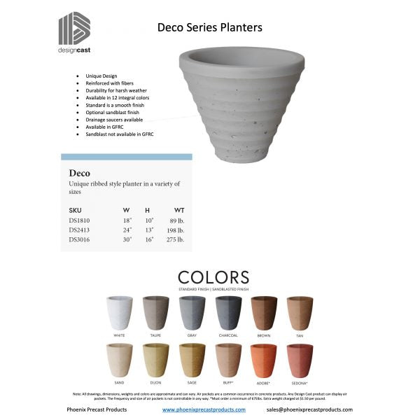 Deco Series Planters