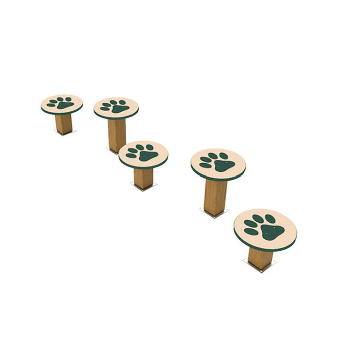Recycled Stepping Paws