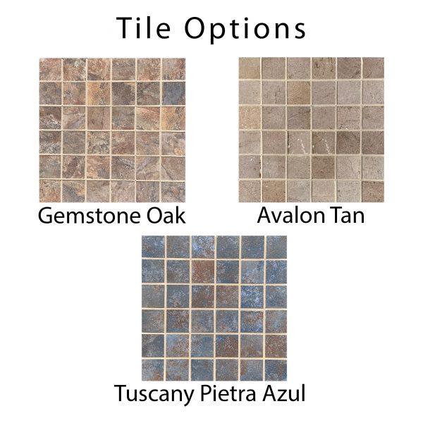 Tiled Classic Series Round Table Set